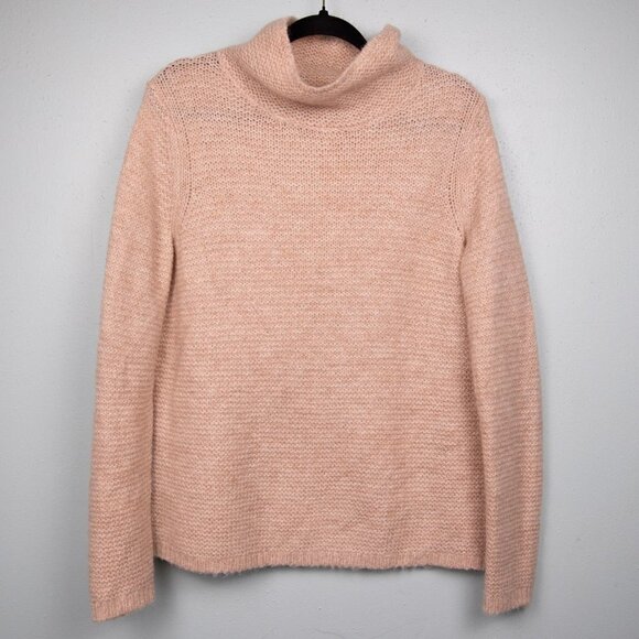 Rebecca Taylor Sweaters - La Vie Rebecca Taylor pink cowl neck mohair wool blend sweater-S